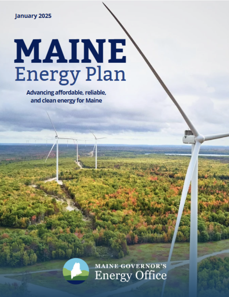 Maine Energy Plan cover